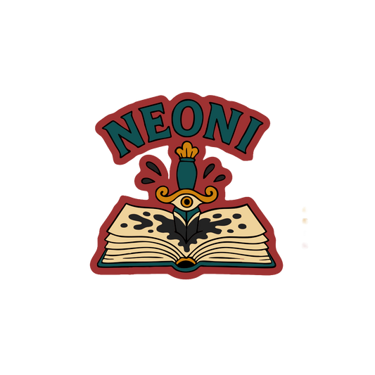 Book Sword Sticker