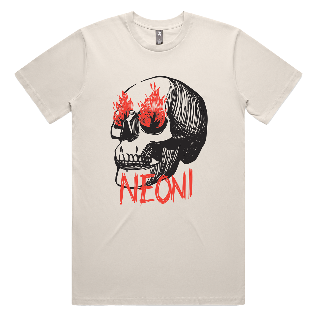Skull Print Tee