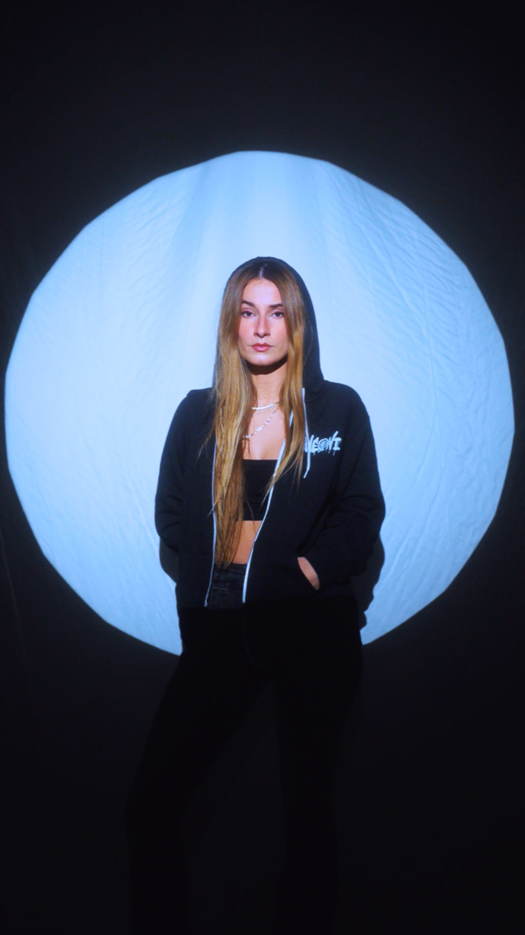 Death Of Daisies Zip Hoodie