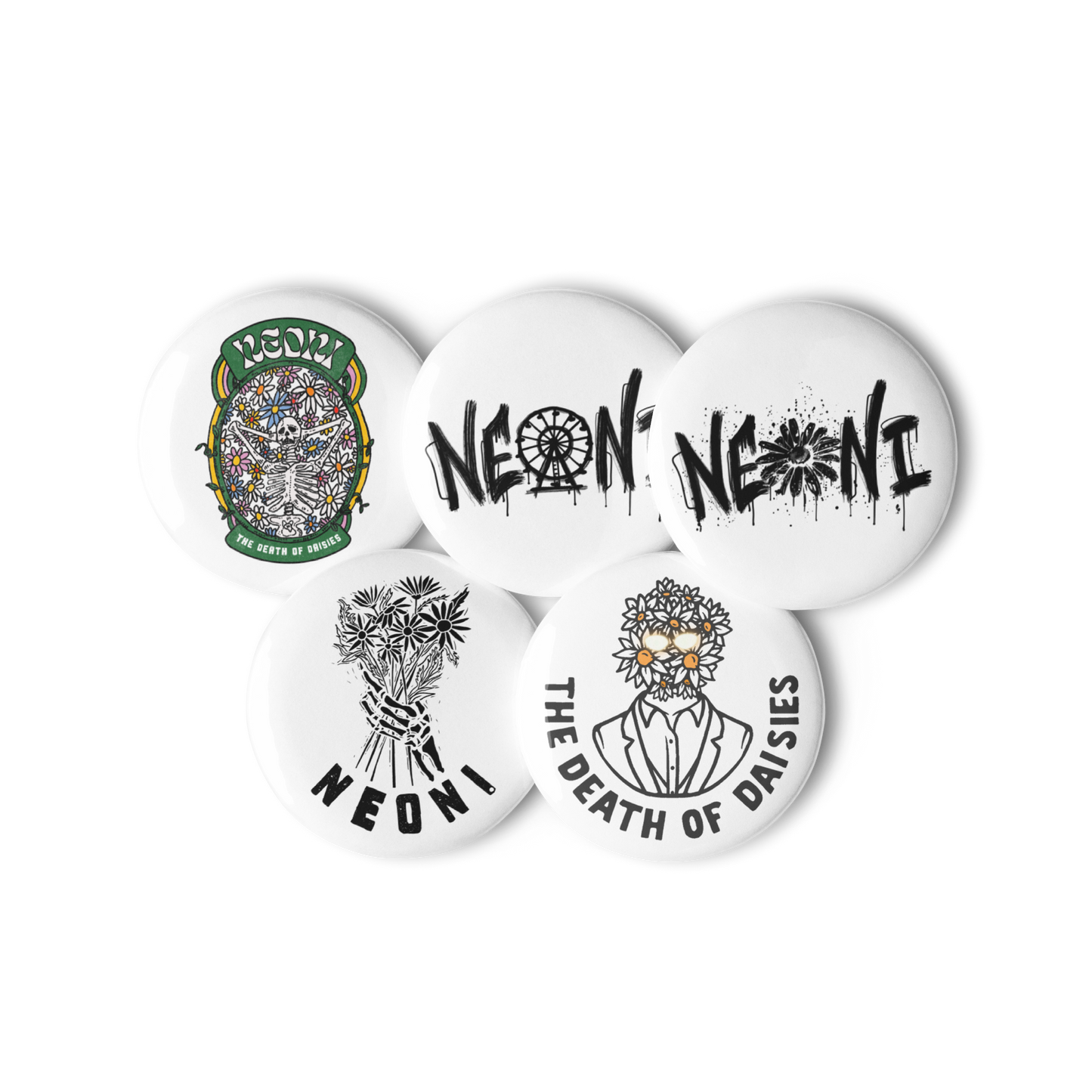 Neoni The Death Of Daisies Pins