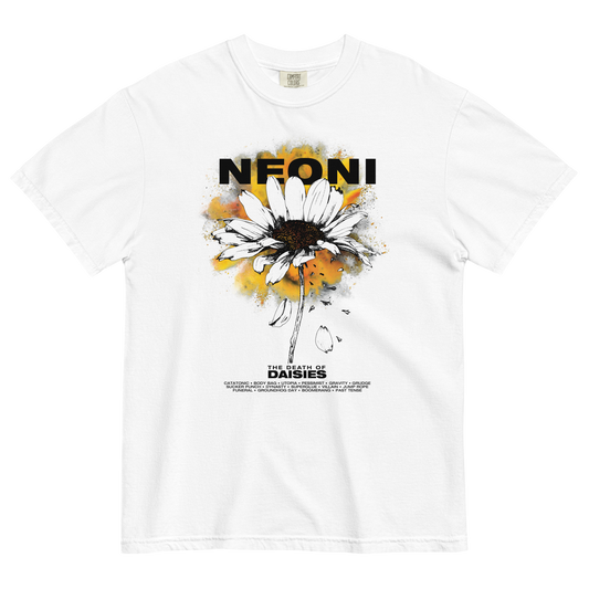 Neoni The Death Of Daisies Tee White